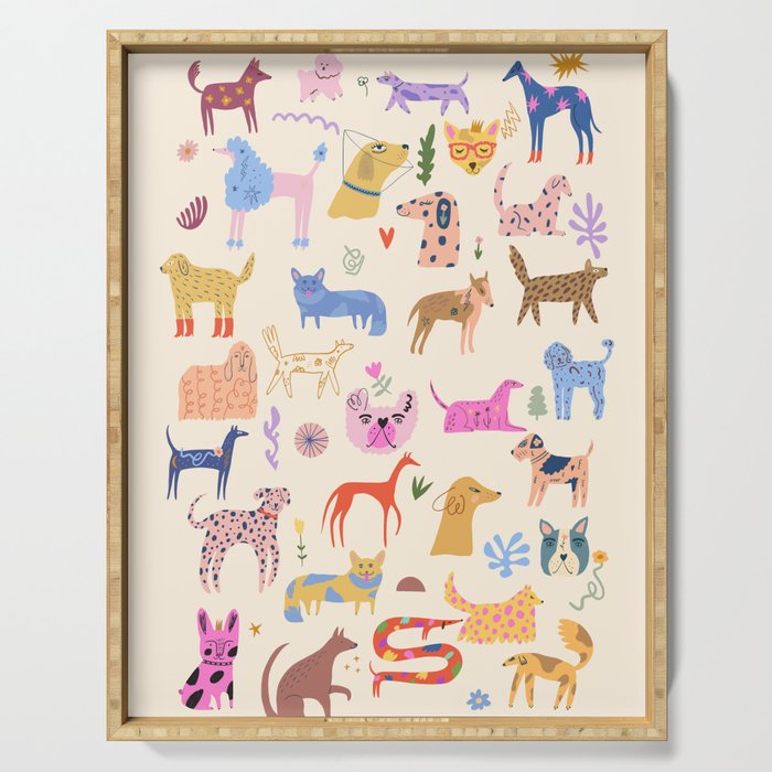 Dog Heaven Serving Tray Gallery Image 1