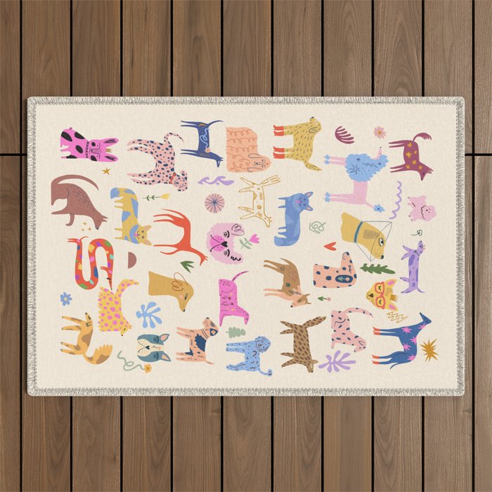 Dog Heaven Outdoor Rug Gallery Image 1