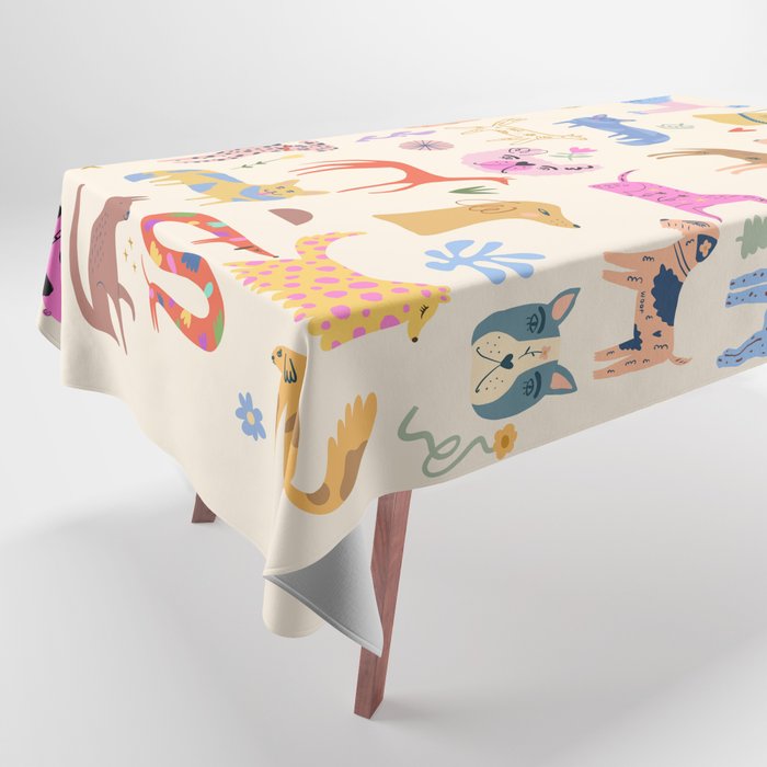 Dog Heaven Tablecloth Gallery Image 1