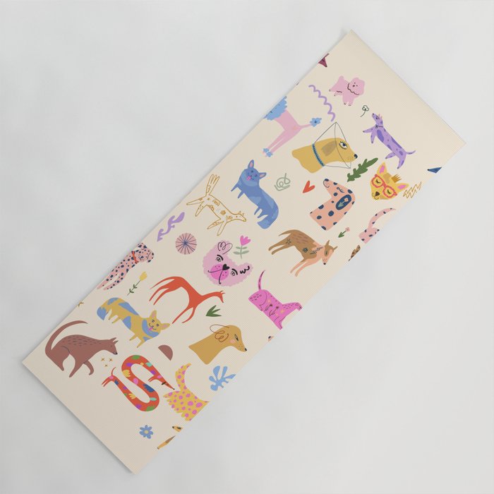 Dog Heaven Yoga Mat Gallery Image 1