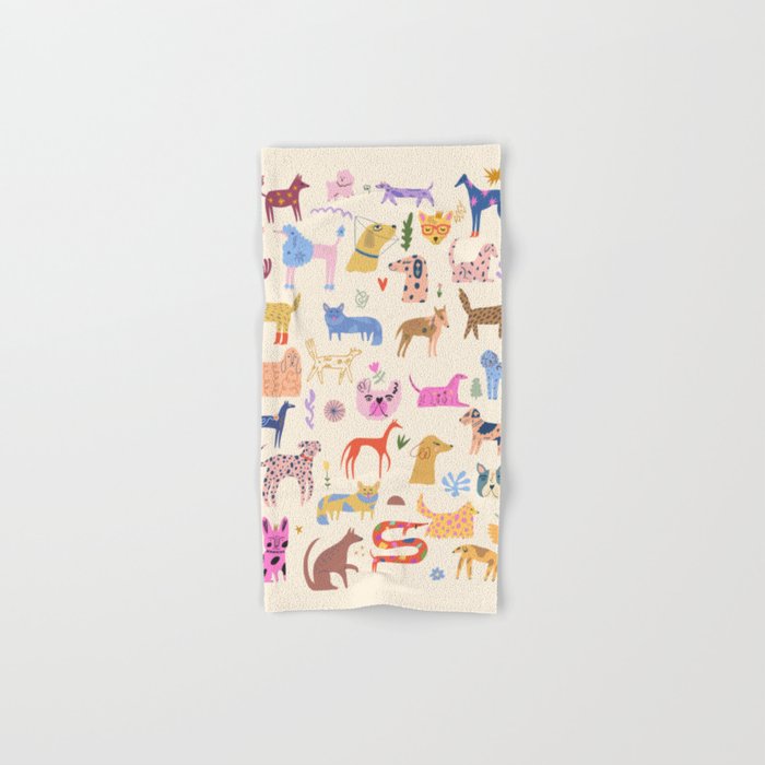 Dog Heaven Bath Towel Gallery Image 1