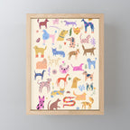 Dog Heaven Mini Art Print Gallery Image 1