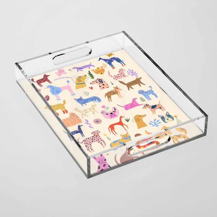 Dog Heaven Acrylic Tray Gallery Image 1