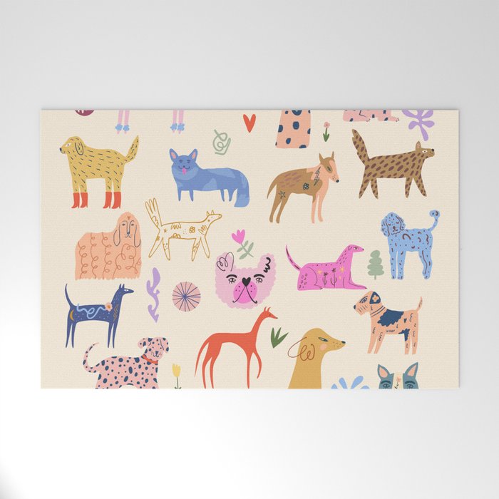 Dog Heaven Welcome Mat Gallery Image 1