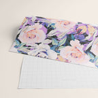 Modern Dark Vibrant Flowery D Wrapping Paper Gallery Image 2