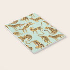 Tiger Collection - Mint & Orange Notebook Gallery Image 3