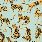 Tiger Collection - Mint & Orange Coffee Mug Gallery Image 2