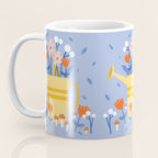 Watering can and flowers Coffee Mug Gallery Image 3