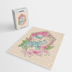 Aeon Archway: Triceratops | Dinosaur Sci-Fi Space Art Jigsaw Puzzle Gallery Image 2