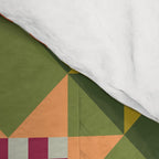 Checkerboard Quilt - Fall Colors Comforter Gallery Image 4