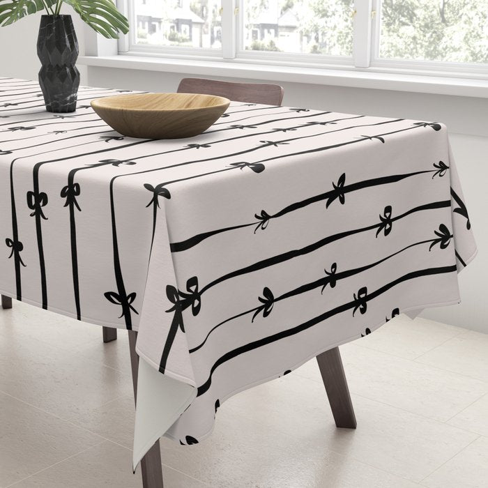 All in a bow - beige Tablecloth Gallery Image 3