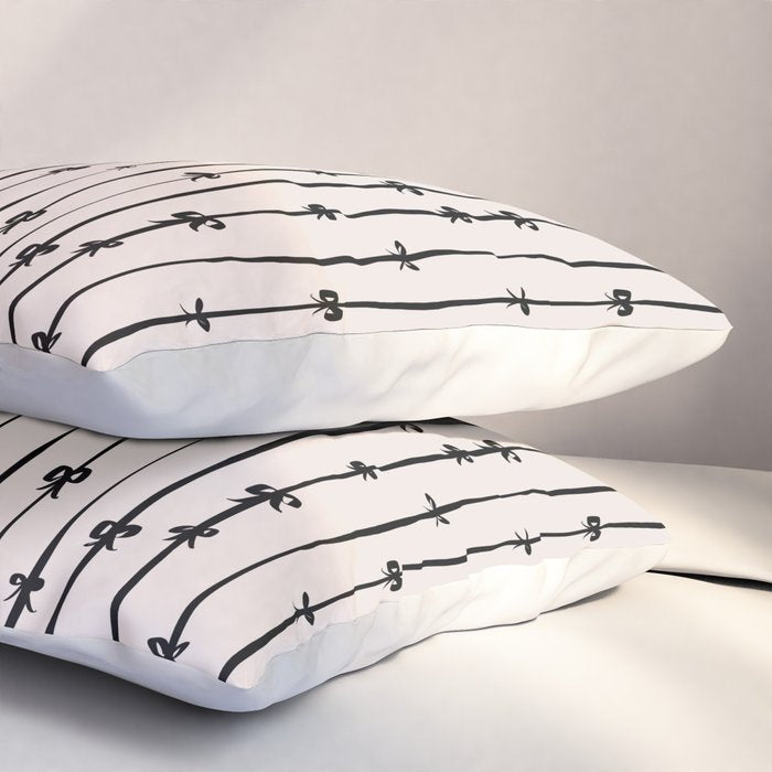 All in a bow - beige Pillow Sham Gallery Image 3