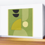 Modern Abstract Minimal Shapes 154 Wall Mural Gallery Image 2
