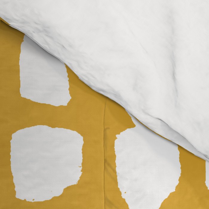Dots (Mustard Yellow) Comforter Gallery Image 4