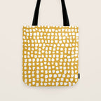 Dots (Mustard Yellow) Tote Bag Gallery Image 1