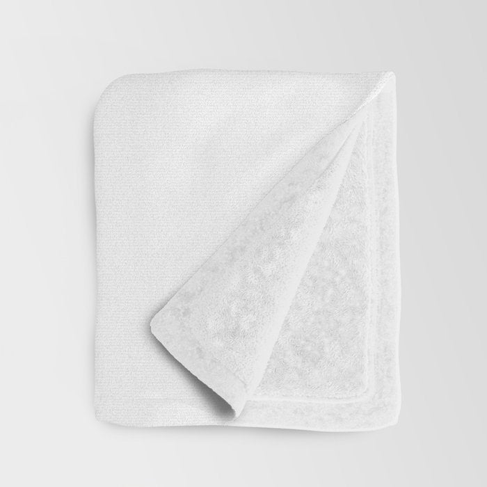 'And I Op' Minimalist Ink Line Drawing Abstract Black Brush Strokes Modern Funky Maze by Ejaaz Haniff  Throw Blanket Gallery Image 3