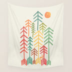 Arrow forest Wall Tapestry Gallery Image 4