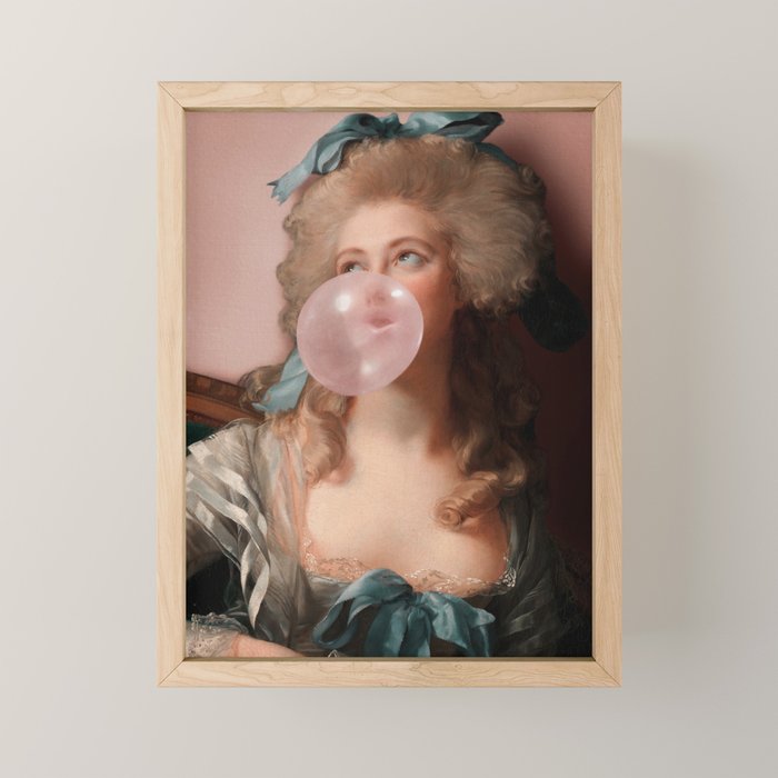 BUBBLEGUM PRINCESS Mini Art Print Gallery Image 1