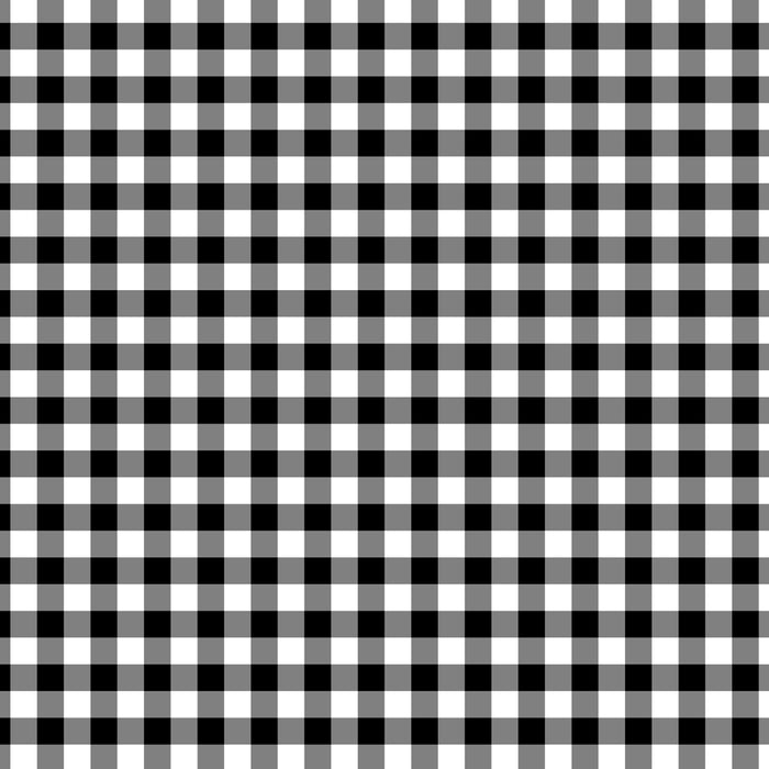Black White Gingham Check Coffee Mug Gallery Image 2