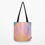 Celestial Sun and Moon Boho Spiritual Abstract Meditation Art Tote Bag Gallery Image 2
