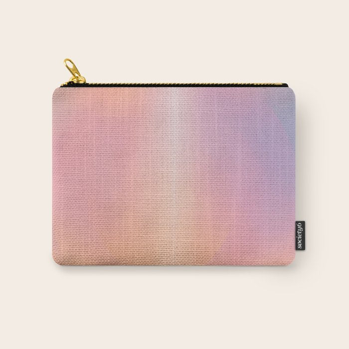 Celestial Sun and Moon Boho Spiritual Abstract Meditation Art Carry All Pouch Gallery Image 1