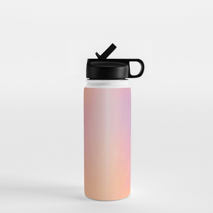 Celestial Sun and Moon Boho Spiritual Abstract Meditation Art Water Bottle Gallery Image 1