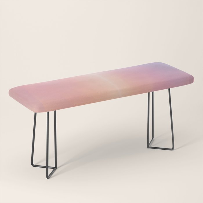Celestial Sun and Moon Boho Spiritual Abstract Meditation Art Bench Gallery Image 1