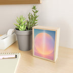 Celestial Sun and Moon Boho Spiritual Abstract Meditation Art Mini Art Print Gallery Image 2