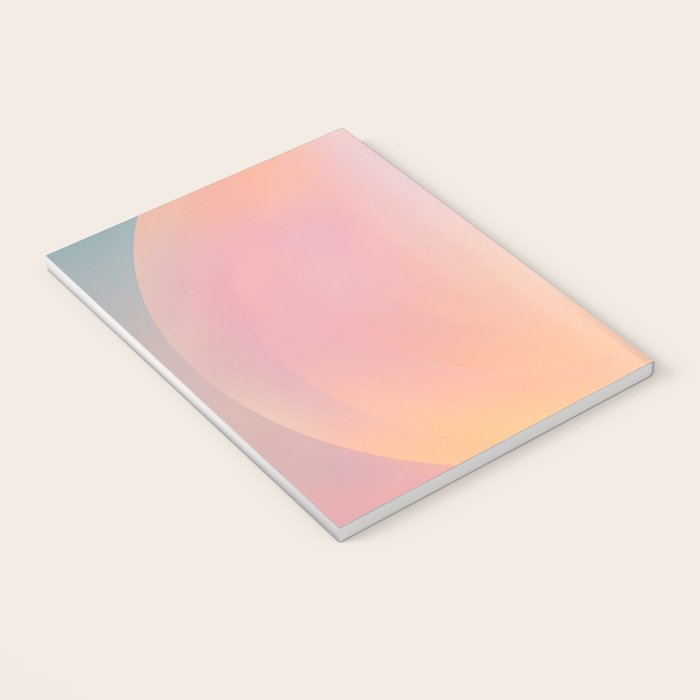Celestial Sun and Moon Boho Spiritual Abstract Meditation Art Notebook Gallery Image 3