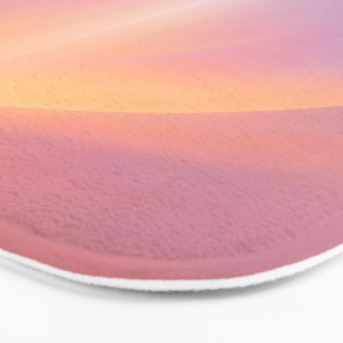 Celestial Sun and Moon Boho Spiritual Abstract Meditation Art Bath Mat Gallery Image 3