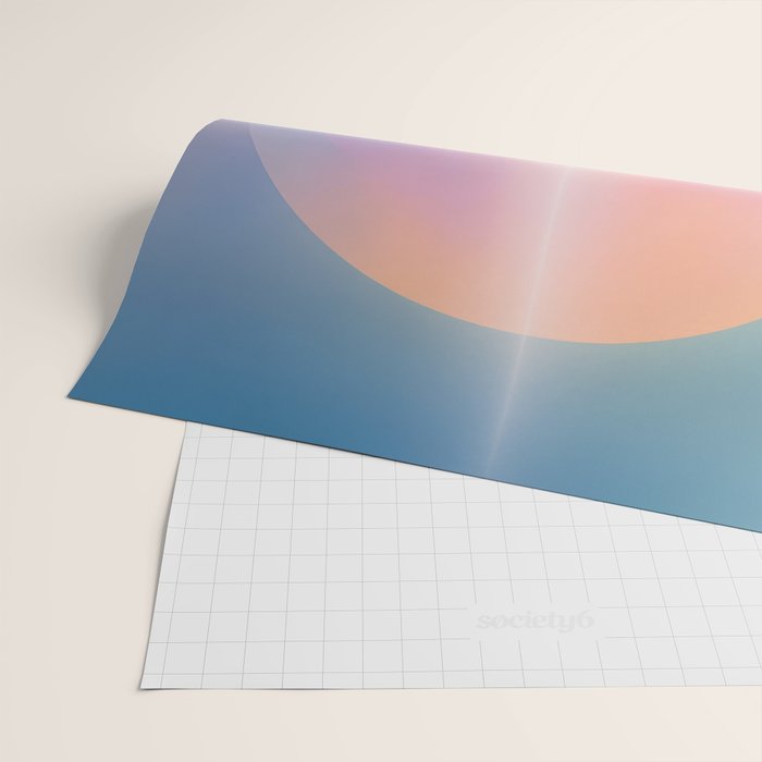 Celestial Sun and Moon Boho Spiritual Abstract Meditation Art Wrapping Paper Gallery Image 2