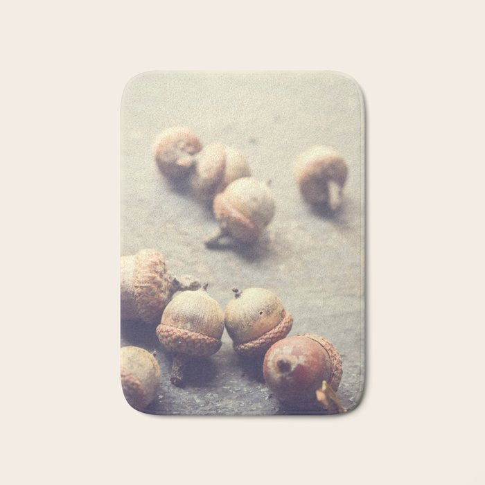 Autumn Acorns Bath Mat Gallery Image 1