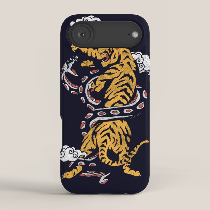Tiger vs Snake iPhone Case Gallery Image 2