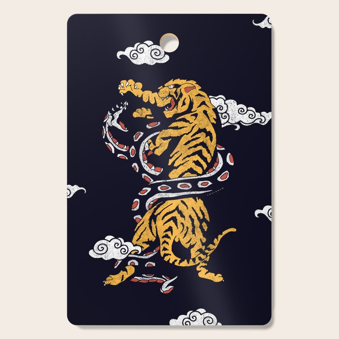 Tiger vs Snake Cutting Board Gallery Image 1