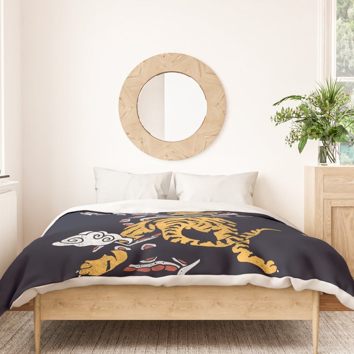 Tiger vs Snake Duvet Cover Gallery Image 3