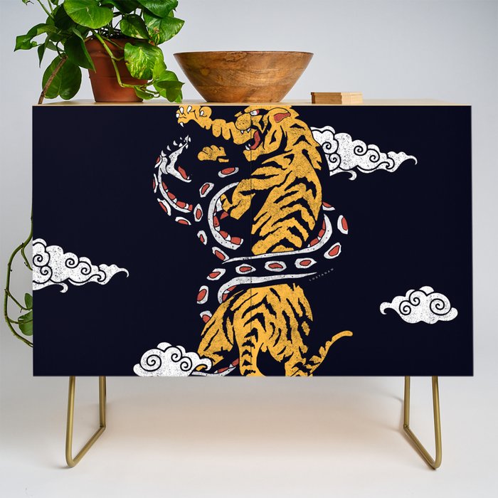 Tiger vs Snake Credenza Gallery Image 1