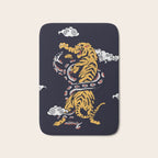 Tiger vs Snake Bath Mat Gallery Image 1