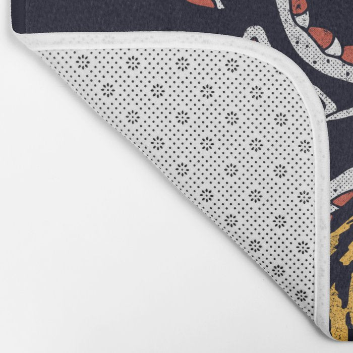Tiger vs Snake Bath Mat Gallery Image 2