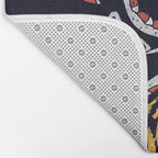 Tiger vs Snake Bath Mat Gallery Image 2