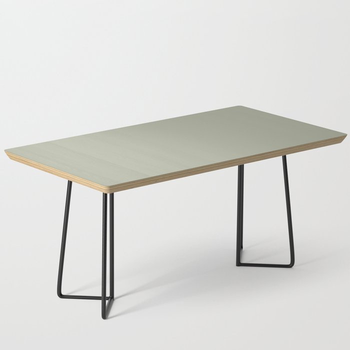Solid Linen Sage Coffee Table Gallery Image 1