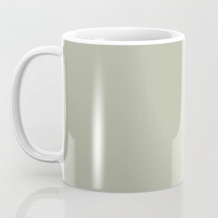 Solid Linen Sage Coffee Mug Gallery Image 3