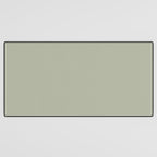 Solid Linen Sage Desk Mat Gallery Image 3
