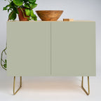 Solid Linen Sage Credenza Gallery Image 1
