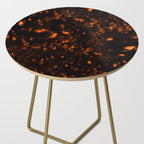 Tortoise Shell Pattern Side Table Gallery Image 2