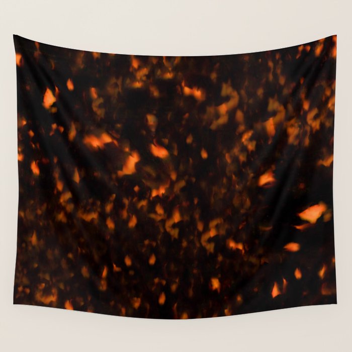 Tortoise Shell Pattern Wall Tapestry Gallery Image 4