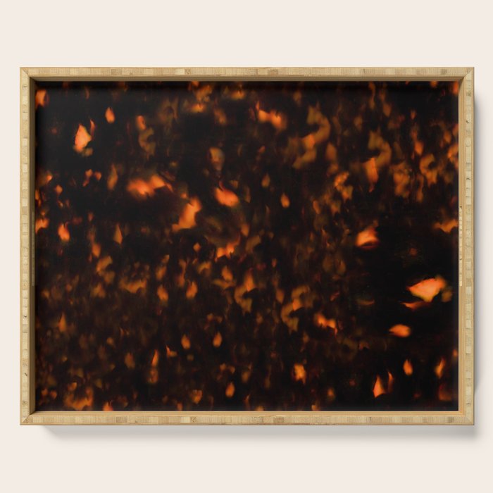 Tortoise Shell Pattern Serving Tray Gallery Image 1