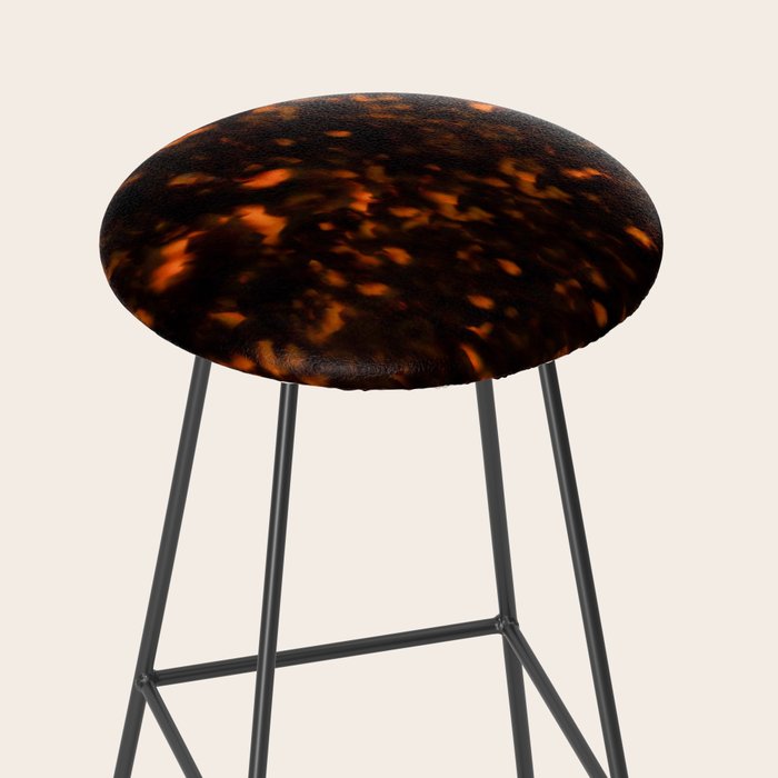 Tortoise Shell Pattern Stool Gallery Image 2