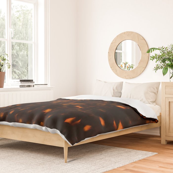 Tortoise Shell Pattern Duvet Cover Gallery Image 2
