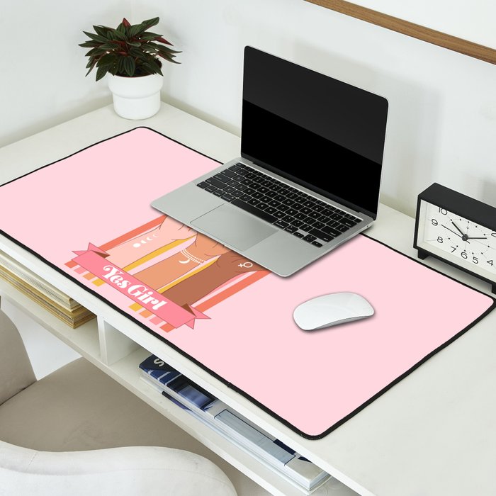 Yes Girl Desk Mat Gallery Image 2