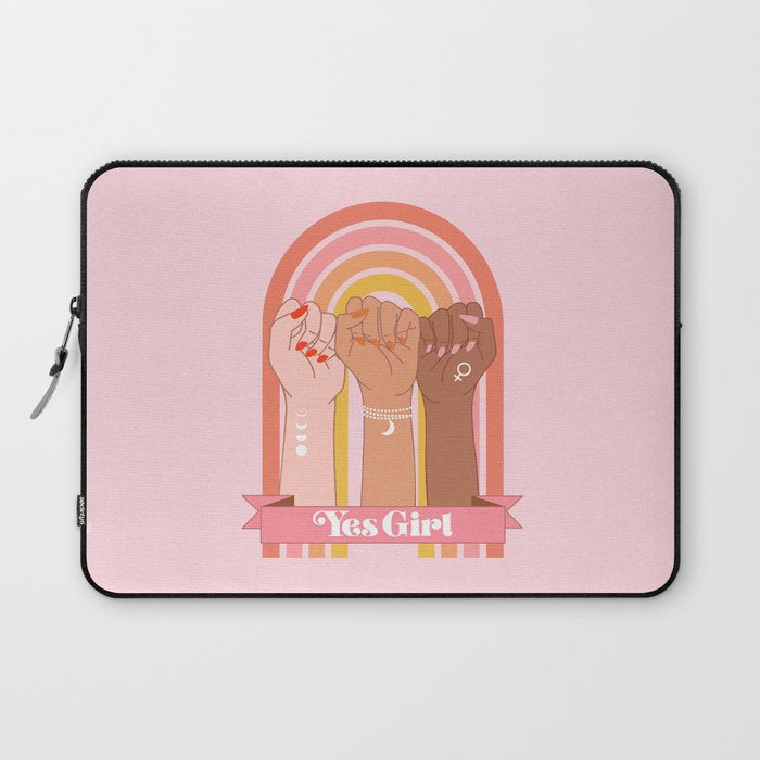 Yes Girl Laptop Sleeve Gallery Image 1